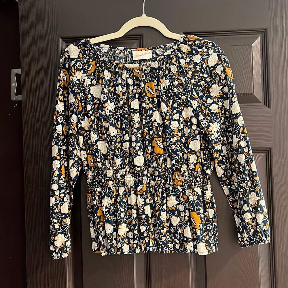 Universal Tread Goods Co. floral top